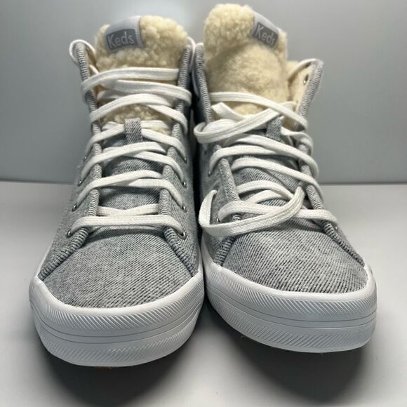 Keds Women's Kickstart Hi TRX Den/Shrl Sneaker Wool WF63654 (CN) - Picture 3 of 9